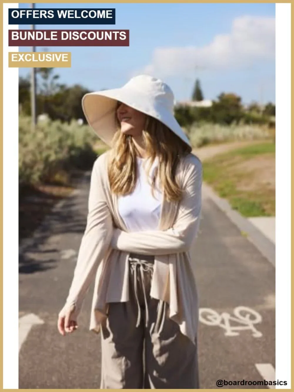 Women's UPF 50+ Wide Brim Sun Hat | Packable Travel Beach Hat